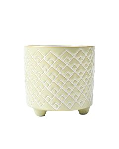 Burgon & Ball - Bilbao Pale Jade Glazed Pot - Large